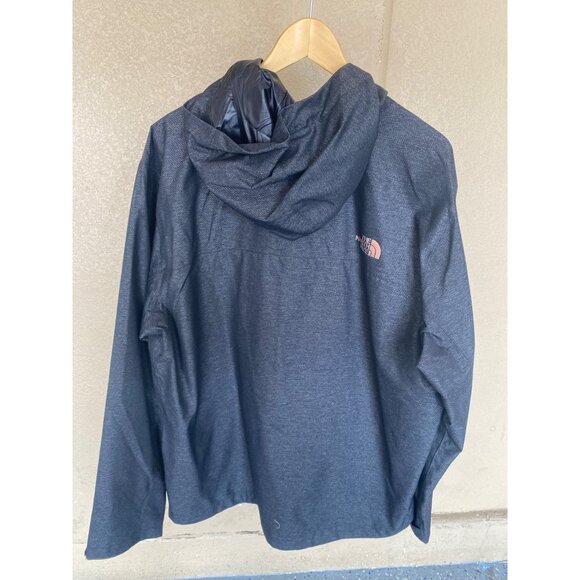 The North Face Millerton Jacket Men’s XL Black Heather Copper Logo New w/Tags - Picture 3 of 14